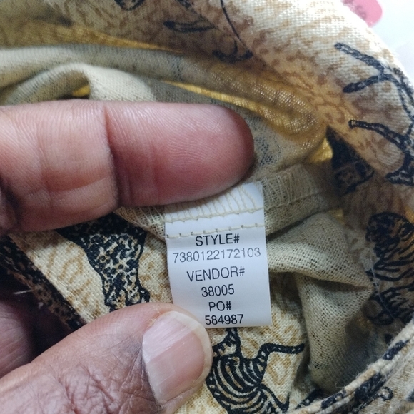 Stonebridge Size 16 Elephant Print Beige Maxi Skirt - Picture 3 of 8